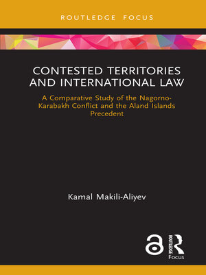cover image of Contested Territories and International Law